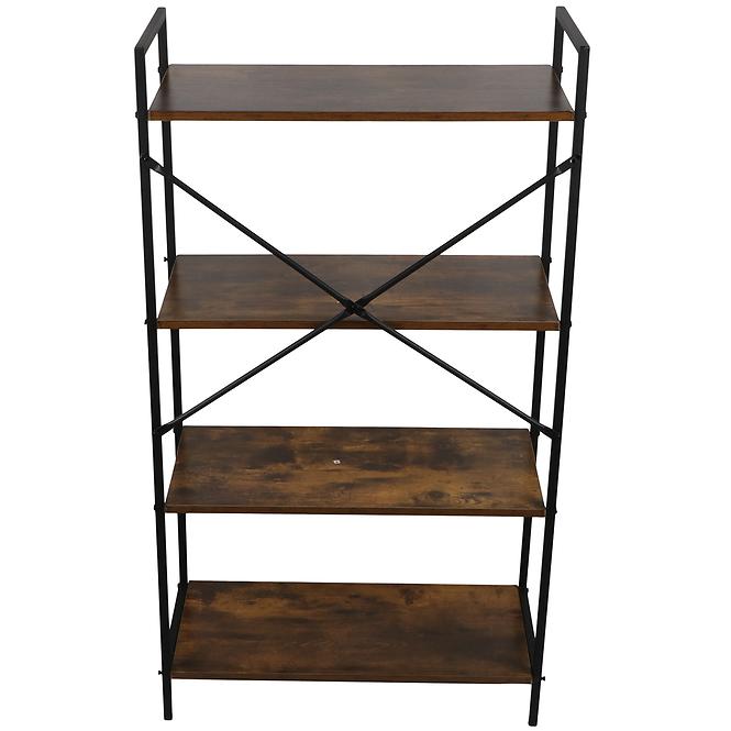 Regál Loft 8638 E dark vintage wood