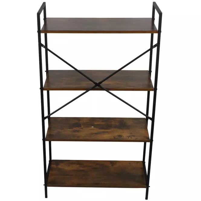 Regál Loft 8638 E dark vintage wood,4
