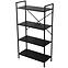 Regál Loft 8639 H black