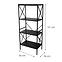 Regál Loft 8630 E black,2