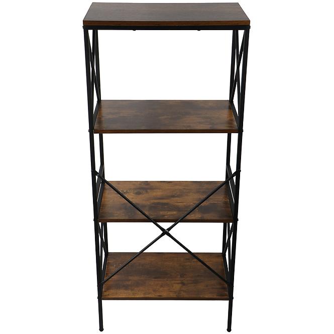 Regál Loft 8631 H dark vintage wood,5