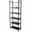 Regál Loft 8640 E dark vintage wood
