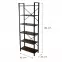 Regál Loft 8640 E dark vintage wood,2