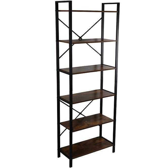 Regál Loft 8640 E dark vintage wood,3