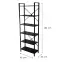 Regál Loft 8642 H black,2
