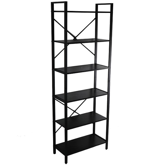 Regál Loft 8642 H black