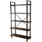 Regál Loft 8643 E dark vintage wood
