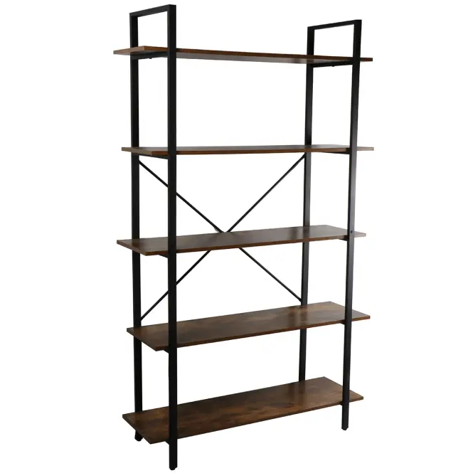 Regál Loft 8643 E dark vintage wood