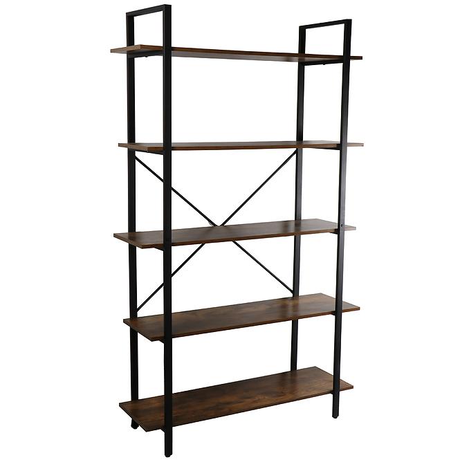 Regál Loft 8643 E dark vintage wood