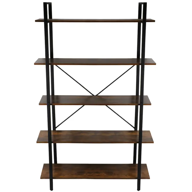 Regál Loft 8643 E dark vintage wood
