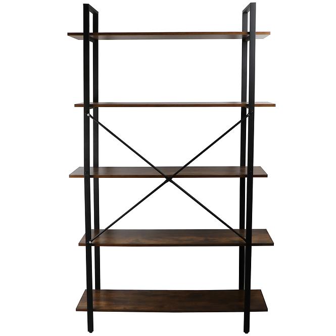 Regál Loft 8643 E dark vintage wood