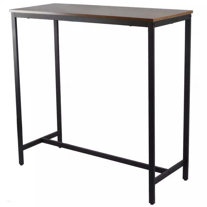 Asztal Loft 8634 E dark vintage wood