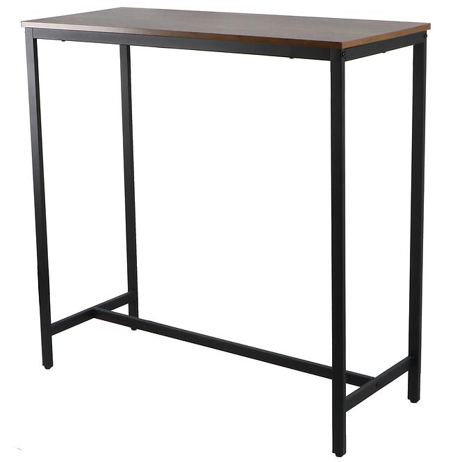 Asztal Loft 8634 E dark vintage wood