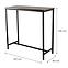 Asztal Loft 8634 E dark vintage wood,2