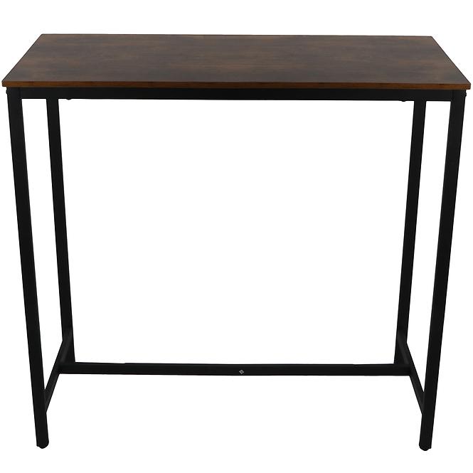 Asztal Loft 8634 E dark vintage wood