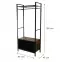 Előszobafal Loft 8645 E dark vintage wood,2