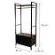 Előszobafal Loft 8645 E dark vintage wood,2