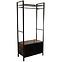 Előszobafal Loft 8645 E dark vintage wood,3