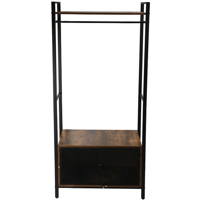 Előszobafal Loft 8645 E dark vintage wood