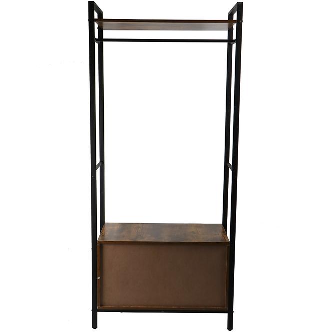 Előszobafal Loft 8645 E dark vintage wood