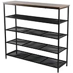 Cipősszekrény Loft 8646 E dark vintage wood