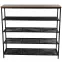 Cipősszekrény Loft 8646 E dark vintage wood,4
