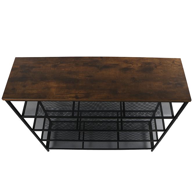 Cipősszekrény Loft 8646 E dark vintage wood