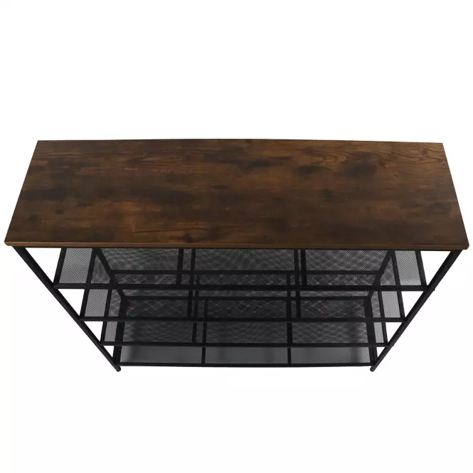 Cipősszekrény Loft 8646 E dark vintage wood,5