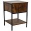 Éjjeliszekrény Loft 8624 E dark vintage wood,3