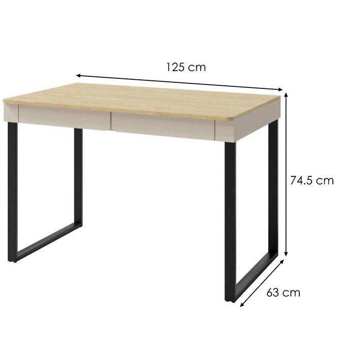 Íróasztal Luca LC11 bézs/tölgy
