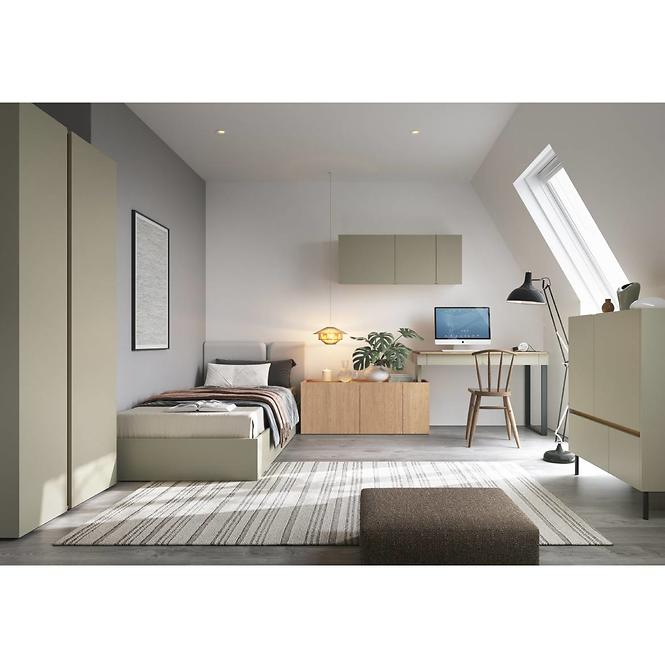 Vitrin Luca LC6 2S1D eukaliptusz/tölgy baltic
