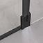Zuhanykabin Bravo 100x80x195 black,4