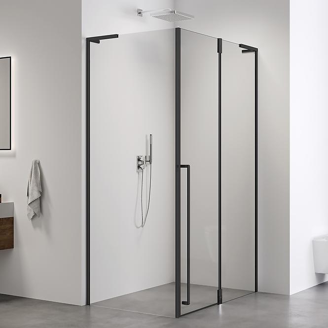 Zuhanykabin Bravo 100x80x195 black