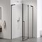 Zuhanykabin Bravo 100x80x195 black,6
