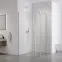 Zuhanykabin Bravo 100x80x195 króm,6