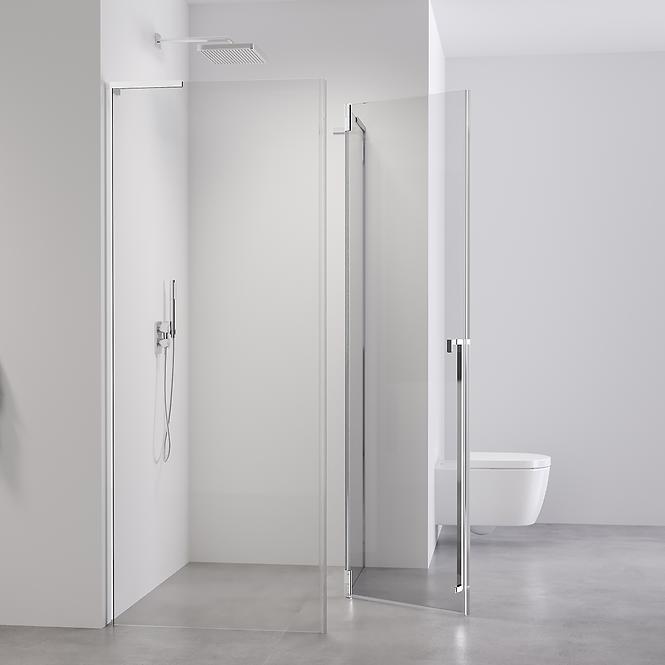Zuhanykabin Bravo 100x80x195 króm,7