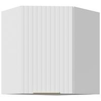 Konyhaszekrény Tuluza 60x60 GN-72 1F (45°) fehér mat lamel