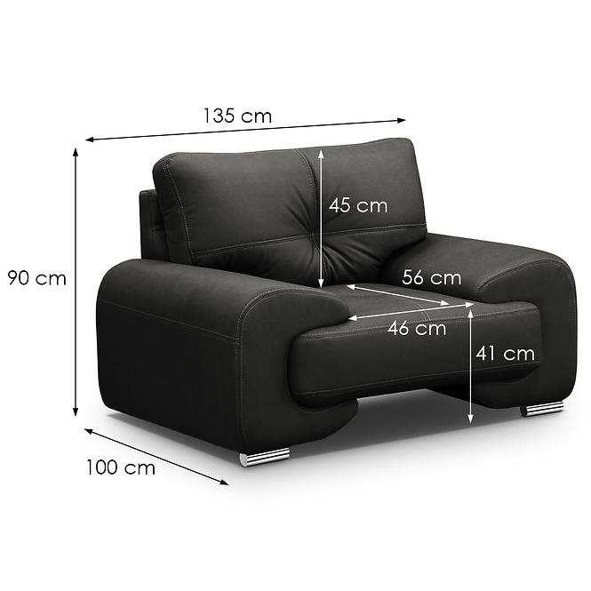 Ülőgarnitúra szett Omega Lux New 3+2+1 Vega 99