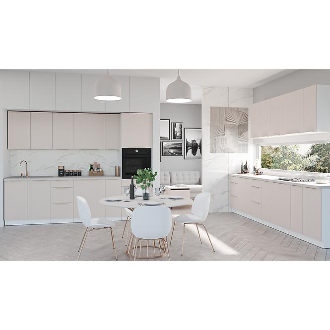 Konyhaszekrény Nicea 60DP-210 2F bézs homok,5