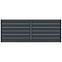 Kapu Novara 400x150 ZN RAL7024 mat