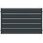 Kerítés panel Novara 2x1,20 ZN RAL7024 mat