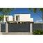 Kerítés panel Salerno 2x1,20 ZN RAL7024 mat,3