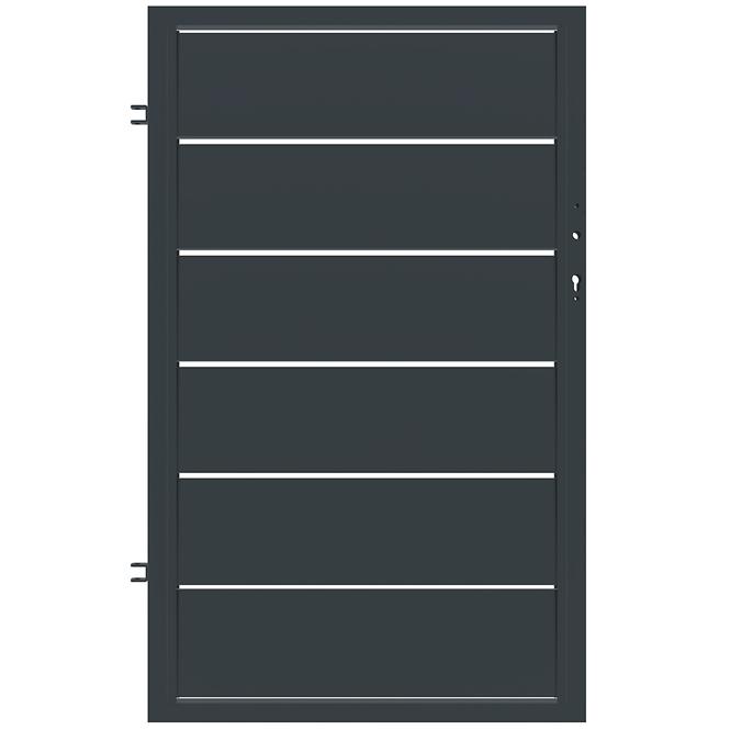 Kapu Novara bal 90x150 ZN RAL7024 mat