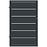 Kapu Novara bal 90x150 ZN RAL7024 mat