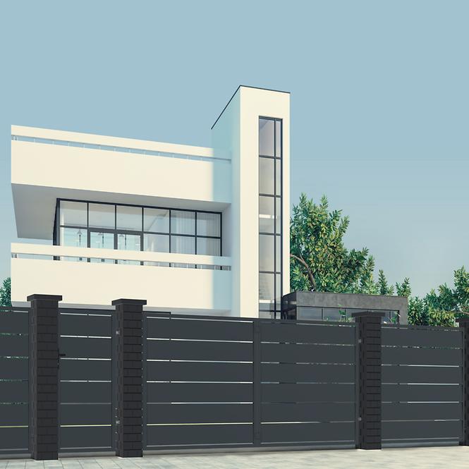 Kapu Novara bal 90x150 ZN RAL7024 mat