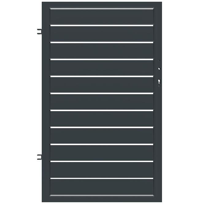 Kapu Salerno bal 90x150 ZN RAL7024 mat