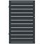 Kapu Salerno bal 90x150 ZN RAL7024 mat
