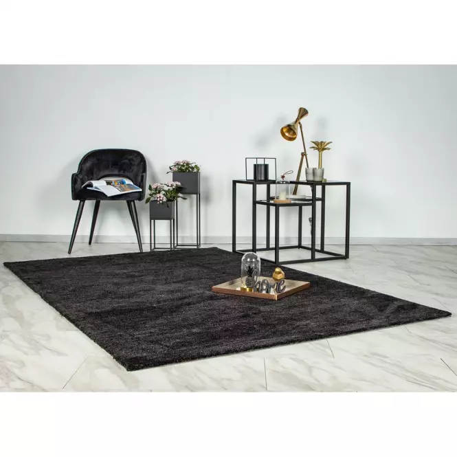 Szőnyeg Comfy 1,2/1,7 Com 700 fekete