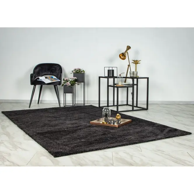 Szőnyeg Comfy 0,8/1,5 Com 700 fekete