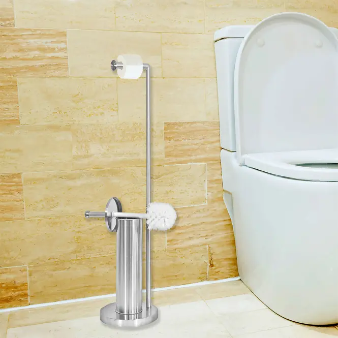 Fürdőszobai állvány Model 104 ezüst